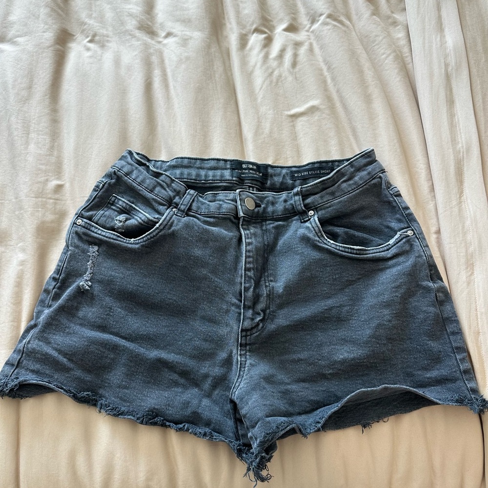 Cotton On Graphite Jean Shorts